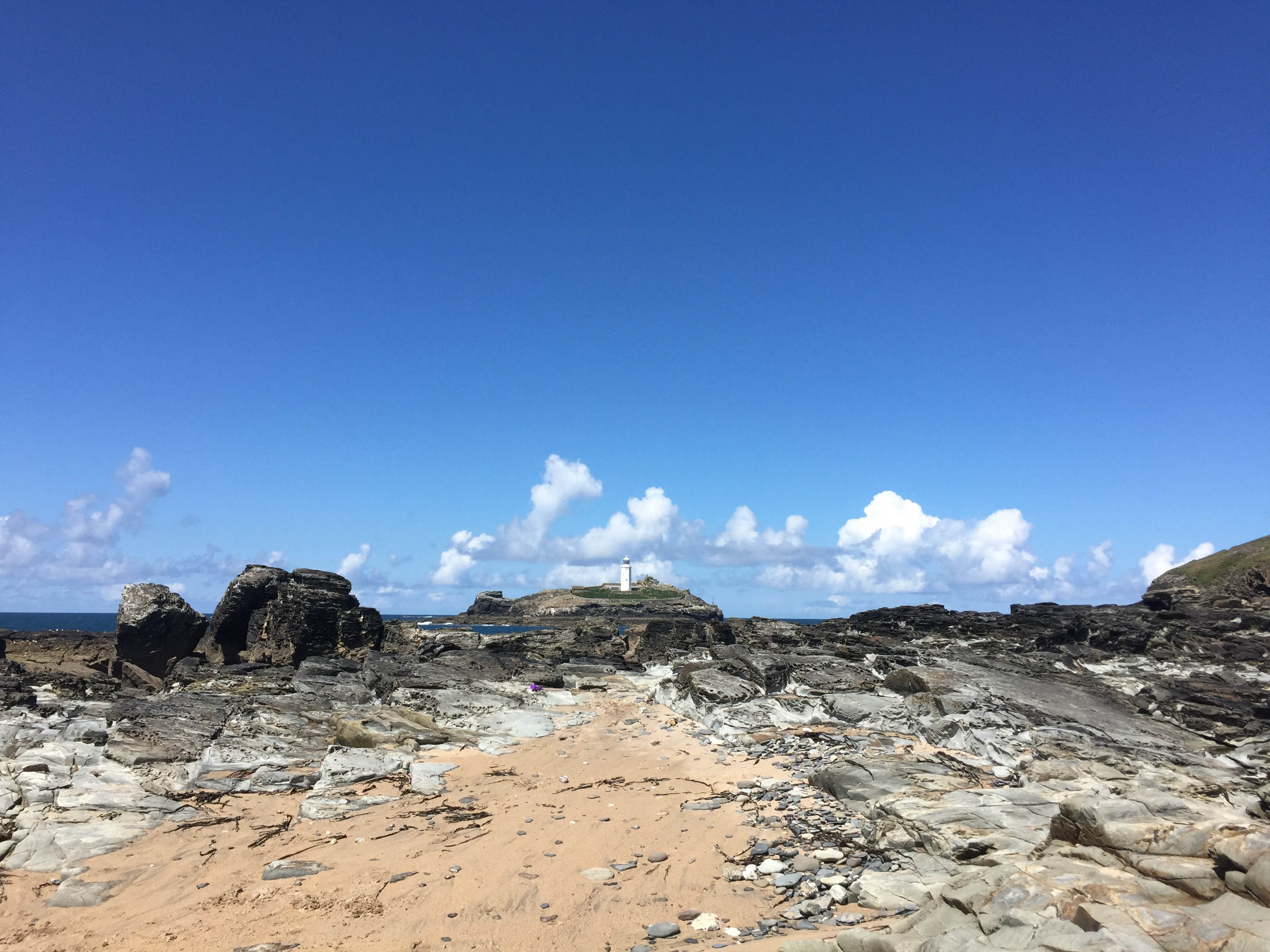 Godrevy Lighthouse - The Old Farmhouse Gwithian, Cornwall